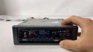 1990s High-End Kenwood KDC-7060R Mask Car CD Radio Player / Testing