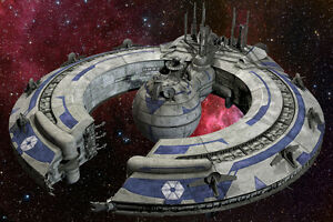 Барышник – основа флота Торговой Федерации _ Lucrehulk-class battleship.