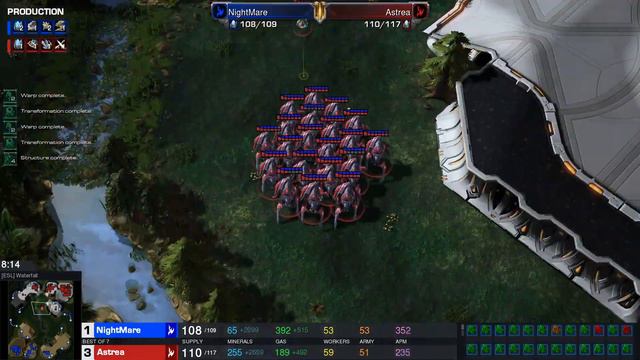 Starcraft II DreamHack Masters 2022 Valencia Jul1 Astrea(P) v NightMare(P) Game 4 MAP-[ESL]Waterfal смотреть онлайн