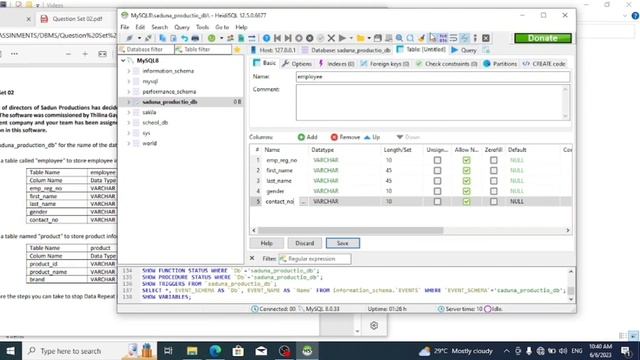 Question Set 02 | Database Management System | Java Institute смотреть онлайн