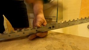 Реечный потолок  Монтируем