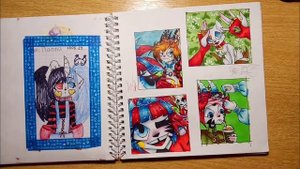 ПОЛНЫЙ ОБЗОР НА СКЕТЧБУК #6