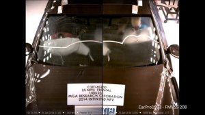2014-2022 Infiniti Q50 / Q50 Hybrid FMVSS 208 Unbelted Full-Overlap Crash Test
