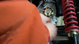 Замена сальника коленвала четырёх тактный китайский двигатель снегоход