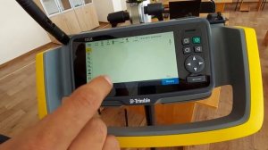 Удаленное управление тахеометром, обратная засечка тахеометра с помощью Trimble S5 Trimble Access