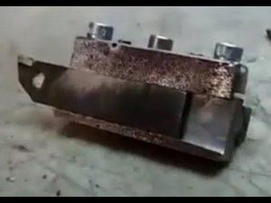 Лезвийный отрезной резец из пилы по дереву для токарного станка ТВ4