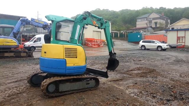 Экскаватор Yanmar B3U 1994 г видео 2 смотреть онлайн