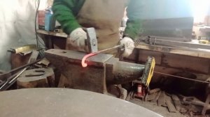 плотный завиток, художественная ковка,кованые изделия,кондуктор,горн