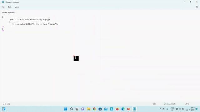 What is public static void main in JAVA with detail explanation of Compilation, Running Part of Jav смотреть онлайн