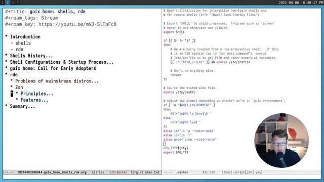 guix home: shells, rde смотреть онлайн
