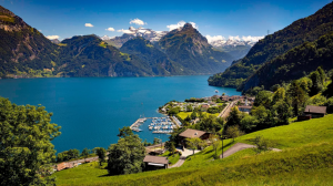 Погрузитесь в волшебство: Самая красивая и длинная канатная дорога в альпийских горах Швейцарии