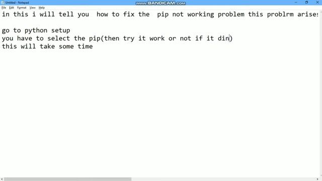 When pip is not working in cmd || Fixing pip errors || Python Tutorials || #cswithpython