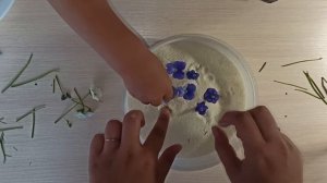 Как засушить анютины глазки фиалку виолу в объемной сушке в манке силикагеле песке Эпоксидная смола
