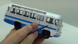 Наши Автобусы №7 ПаЗ-672М MODIMIO 1:43