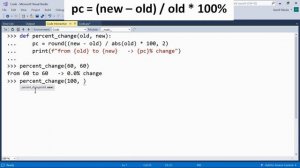 How to Calculate a Percent Change