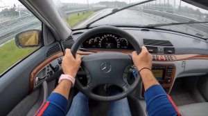 2002 Mercedes-Benz S-Class W220 | POV Test Drive