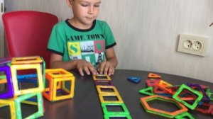 Магнитный конструктор. Игры для детей. Развивай-ка.