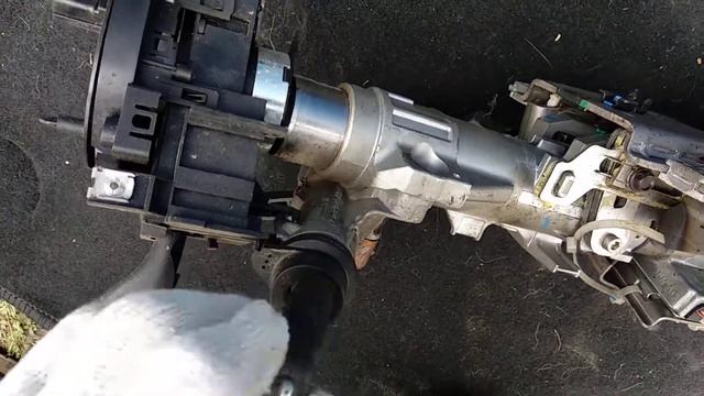 Как снять рулевую на поло седан
