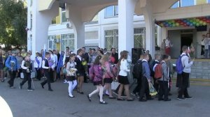 Линейка 1 сентября 2016 год
