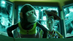 Toy Story 3 - Woody VS Monkey Scenes (2010)