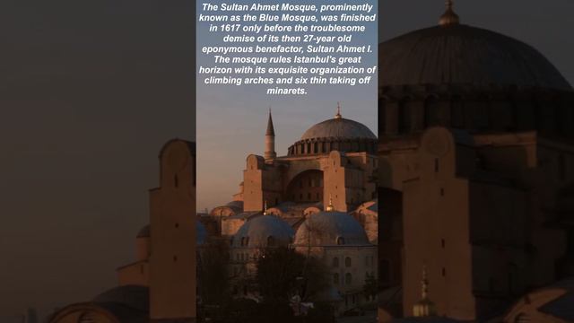 The Exterior of Blue Mosque in Istanbul Turkey  (What is the Blue Mosque famous for?)