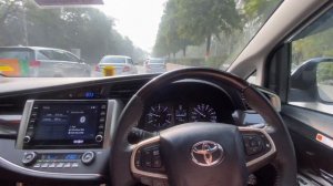 Innova Crysta Mileage Test 2023 I Diesel I 100 km test I Automatic #innova  #toyotainnova #toyota