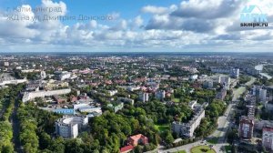 Жилой дом в историческом центре города Калининграда на улице им. Дмитрия Донского.
