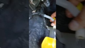 por que hay agua dentro del  carro?