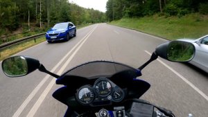 Yamaha Fazer 600 Video 4k test Покатухи под музыку