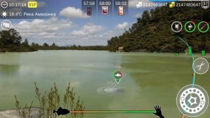 ловим на реке амазонке монстров/my fishing world