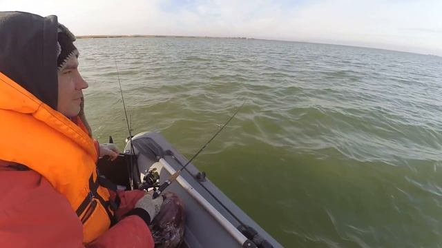 Поиски хищника на Веселовском водохранилище.