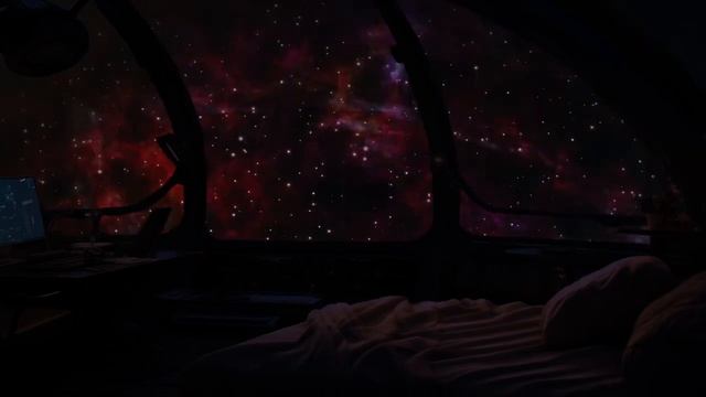 Immersion in space: White noise on a spaceship for relaxation ? смотреть онлайн