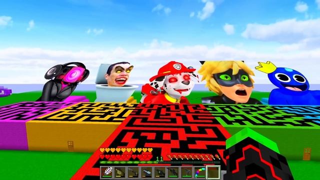 МЕГА ЛАБИРИНТЫ НА 1 МИЛЛИОН ДОЛЛАРОВ В МАЙНКРАФТ смотреть онлайн