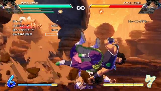 DBFZ Broly(DBS) 100% Combo ブロリー 即死コンボ Dragon Ball FighterZ
