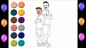 Vlad and Niki drawing | How to draw | Влад и Ники | Vlad and Nikita | Kids favorite  character