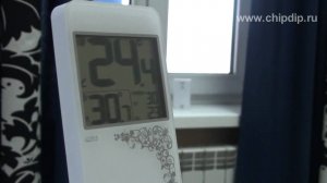 Термометр цифровой с радиодатчиком в стиле iPhone