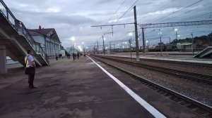 Прибытие и отправление поезда Ласточка Москва - Смоленск 4 часть