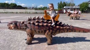 Парк Динозавров! Золотой город, Тульская область.Dinosaurs