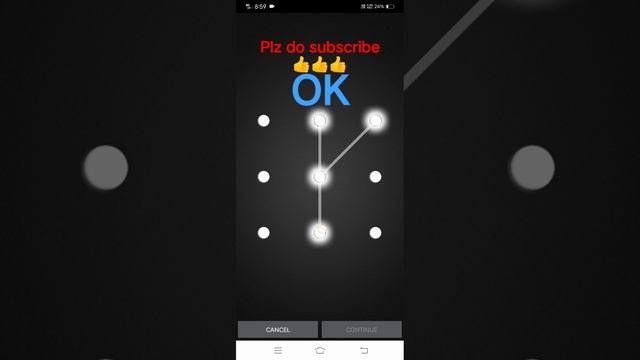 simple screen pattern lock ???#patternlock #pattern #screen