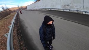 СПУСК С ГОРЫ НА МОНОКОЛЁСАХ - KINGSONG 18XL