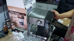 Sonifer Espresso Coffee Maker Unboxing