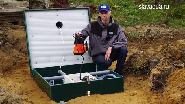 Как организовать канализацию загородного дома при высоких грунтовых водах на участке смотреть онлайн