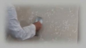 Нанесение декоративной краски с эффектом Travertino Style рваная техника Canyon Elf Decor