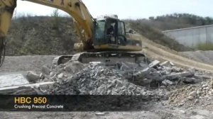 HARTL Crusher утилизация бетонных шпал
