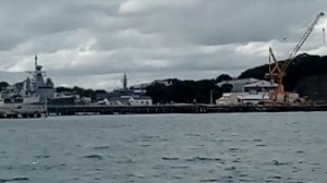 new Zealand navy base at Davenport, Auckland while I was on a ferry