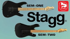 Электрогитары для тяжелой музыки STAGG SEM-TWO H BK (и SEM-ONE)