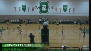 Game #14 ASD vs MSD GPSD 2016 Volleyball at OSD