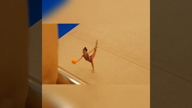 Шарипова Дария 2012 г.р. Упражнение с мячом по художественной гимнастике смотреть онлайн