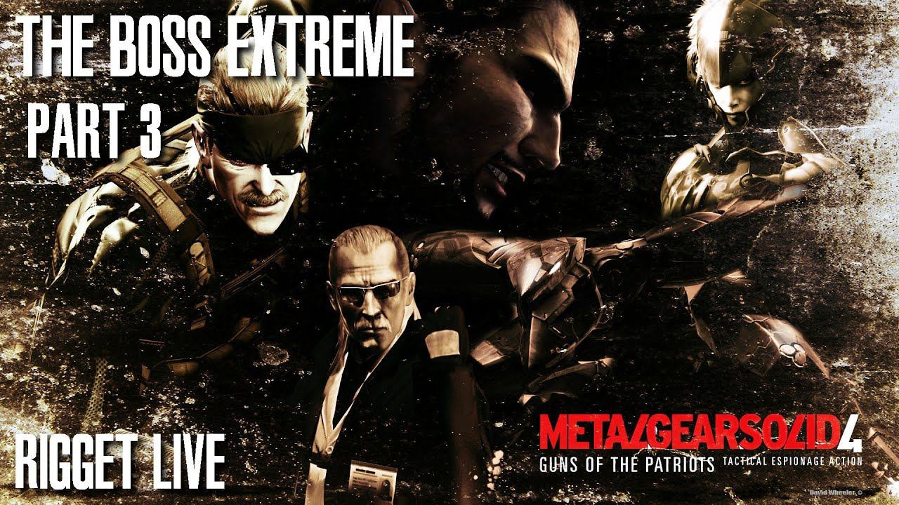 Metal Gear Solid 4: Guns of the Patriots на The Boss Extreme #3