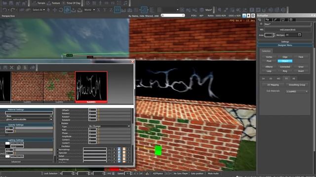 Cryengine #24 Смешение двух текстур, автоматическое движение, вращение текстуры Blending уроки смотреть онлайн